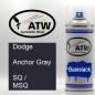 Preview: Dodge, Anchor Gray, SQ / MSQ: 400ml Sprühdose, von ATW Autoteile West.